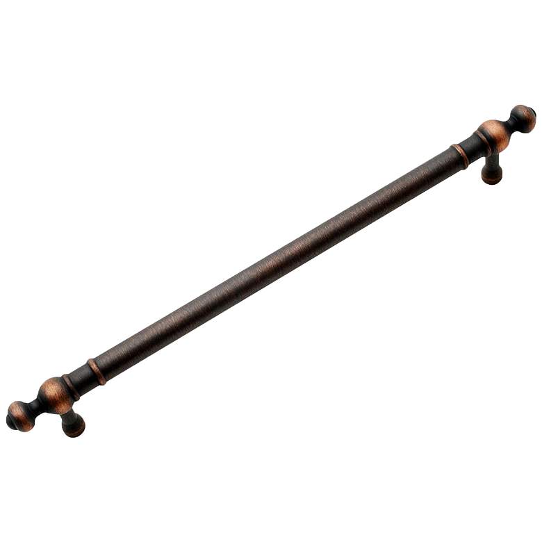 Image 1 Plain Valencia Bronze Metal 9 3/4" Wide Cabinet Pull