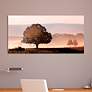 Plain View 50 3/4"W Free Floating Tempered Glass Wall Art