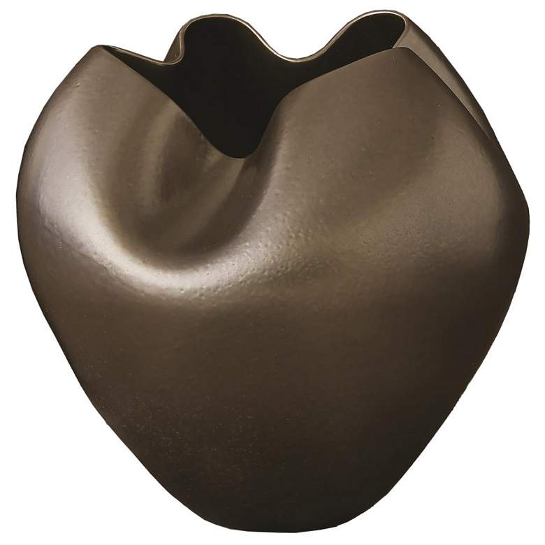 Image 1 Plait Vase-Silver Haze-Round
