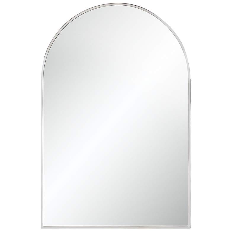 Image 1 Plaka 36 H x 24 W Wall Mirror, Grey