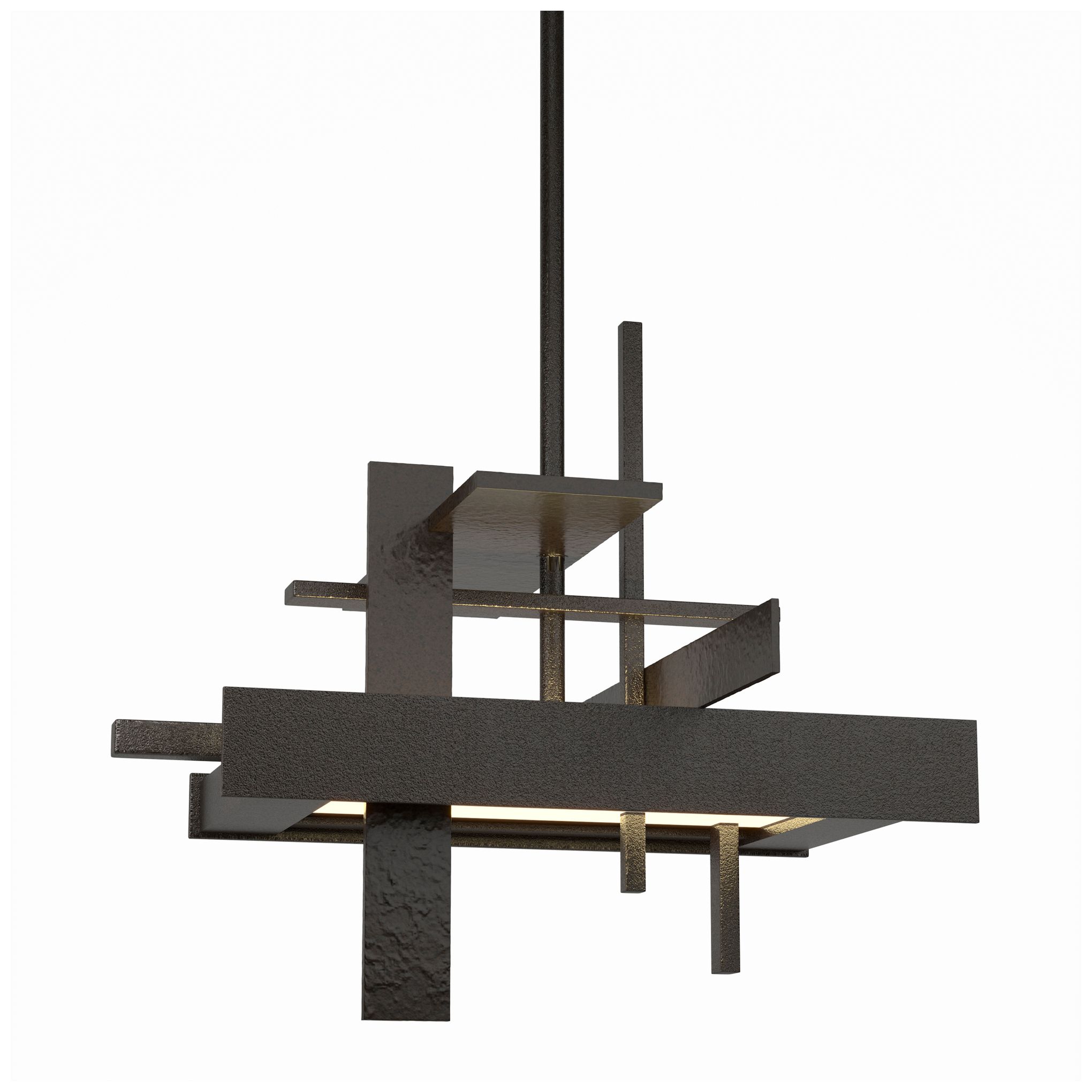 Planar 12.1" Wide Small Oil Rubbed Bronze LED Pendant