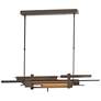 Planar 48.3"W Black Accented Bronze Standard LED Pendant