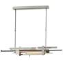 Planar 48.3"W Black Accented Sterling Standard LED Pendant