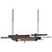 Planar 48.3"W Oil Rubbed Bronze Short Height LED Pendant