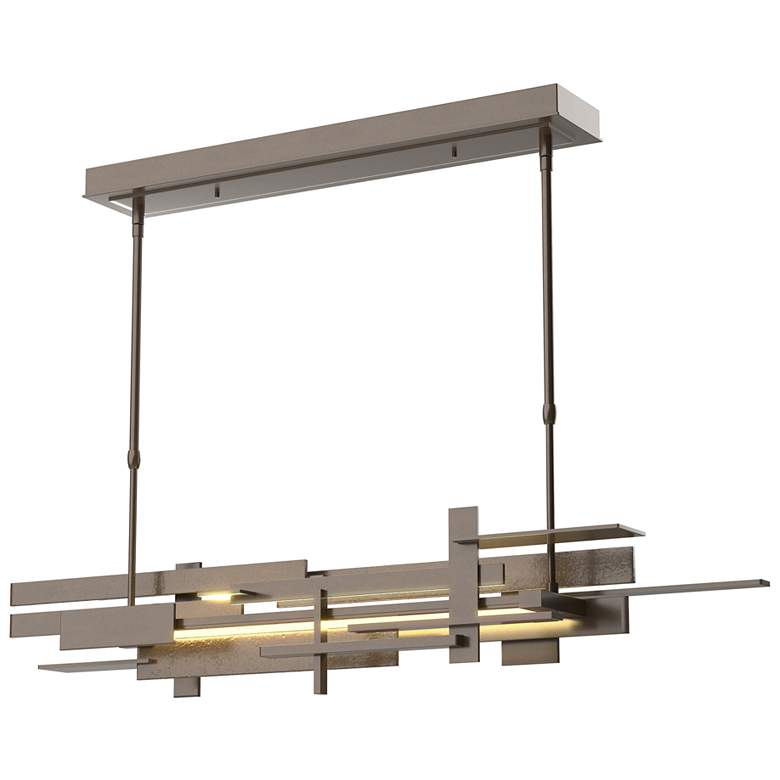 Image 1 Planar Bronze Large LED Pendant With