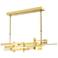Planar Large LED Pendant - Modern Brass