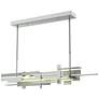 Planar Large LED Pendant - Vintage Platinum Finish - Standard Height