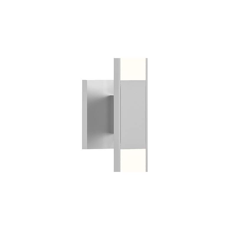 Image 2 Planes™ 32" High Bright Satin Aluminum Bath Light more views