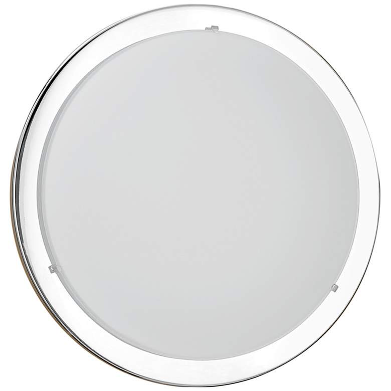Image 1 Planet Ceiling Light Chrome Satin Glass