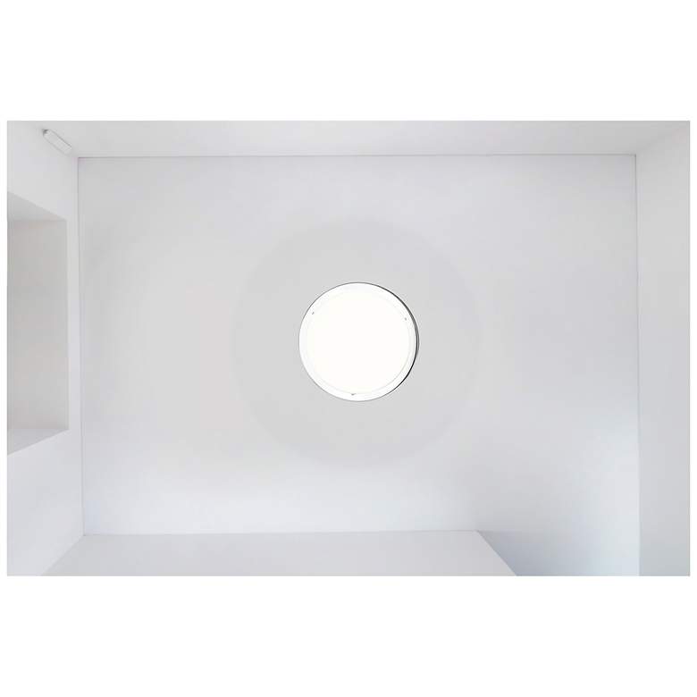 Image 5 Planet Ceiling Light Chrome Satin Glass more views
