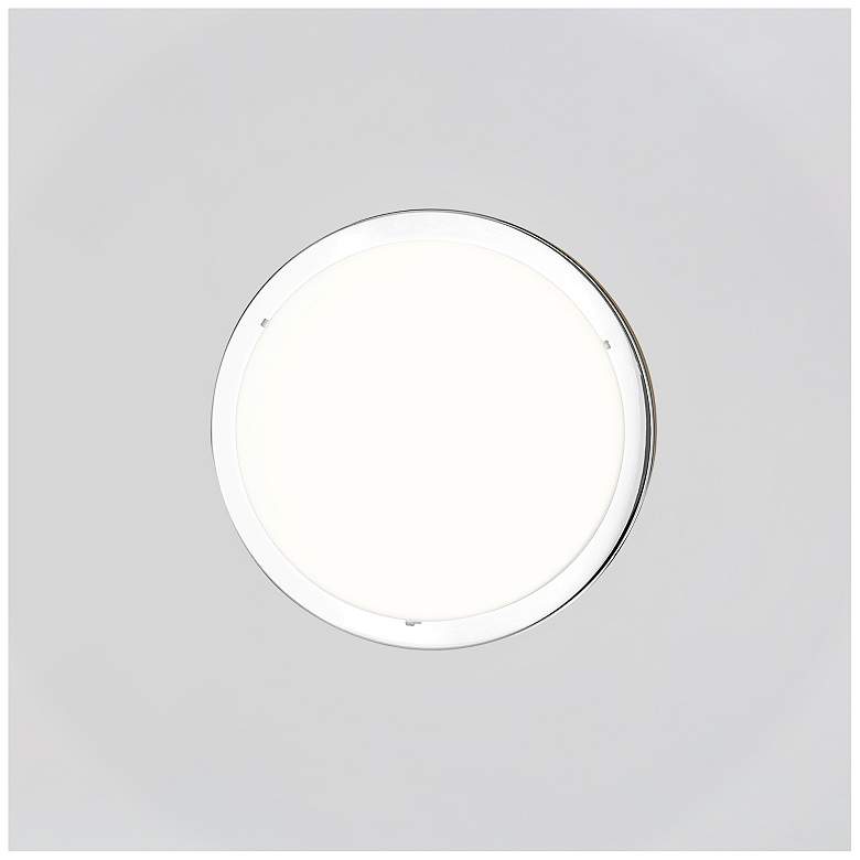 Image 6 Planet Ceiling Light Chrome Satin Glass more views