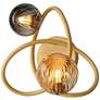 Planetary-Wall Sconce Gold