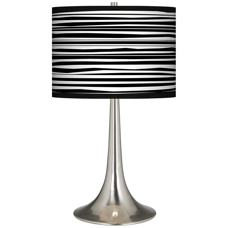 Image 1 Plank Giclee Trumpet Table Lamp
