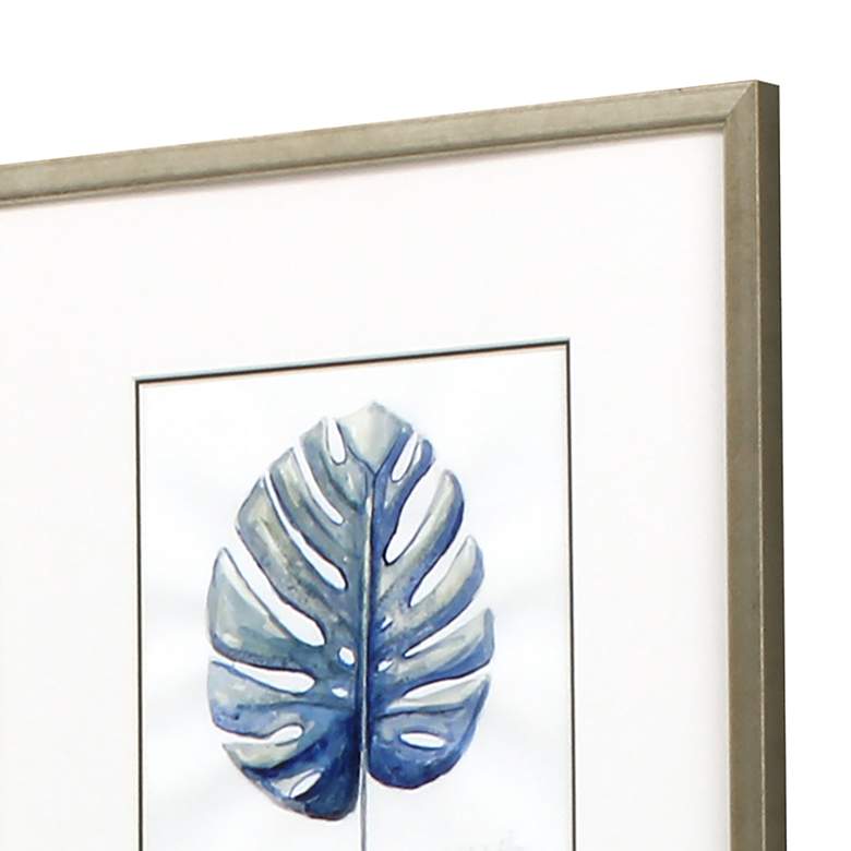Image 4 Plant Drawings 17" Wide 4-Piece Framed Giclee Wall Art Set more views