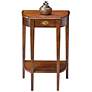 2_Plantation 17 1/2" Wide Cherry Console Table