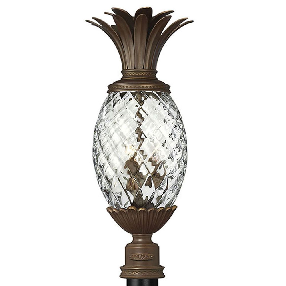 Image 4 Plantation 25 1/4" High Clear Outdoor Post Light more views