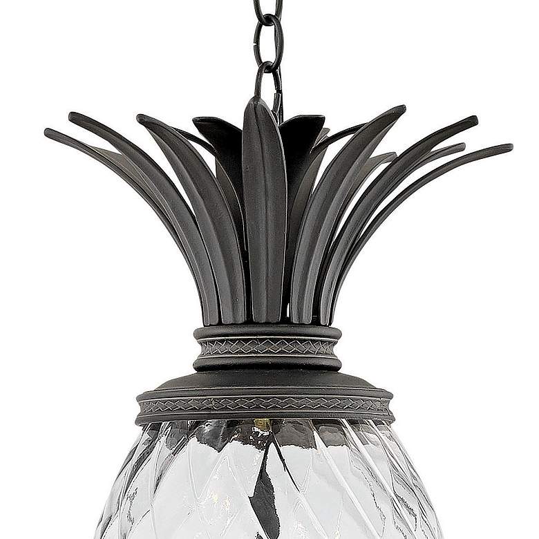 Image 3 Plantation 28 1/2" High Black 4-Light Outdoor Hanging Light more views
