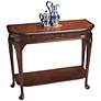 Plantation 36" Wide Cherry Finish Traditional Console Table