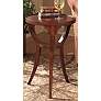 Plantation Cherry 24" High Accent Table in scene