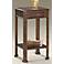 Plantation Cherry 26 1/2" High Accent Table