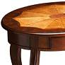 3_Plantation Cherry 26" High Oval Accent Table more views