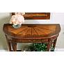 Plantation Cherry Collection Marquetry Console Table