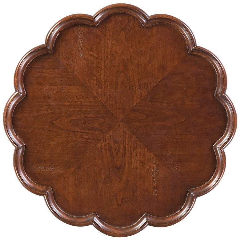 Image 2 Plantation Cherry Collection Pedestal Table more views