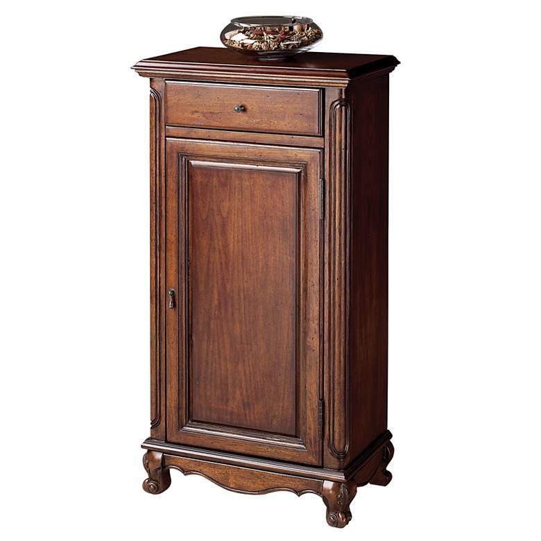 Image 1 Plantation Cherry Collection Tall Door Chest