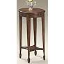 Plantation Cherry Pull-Out Shelf 26" High Accent Table