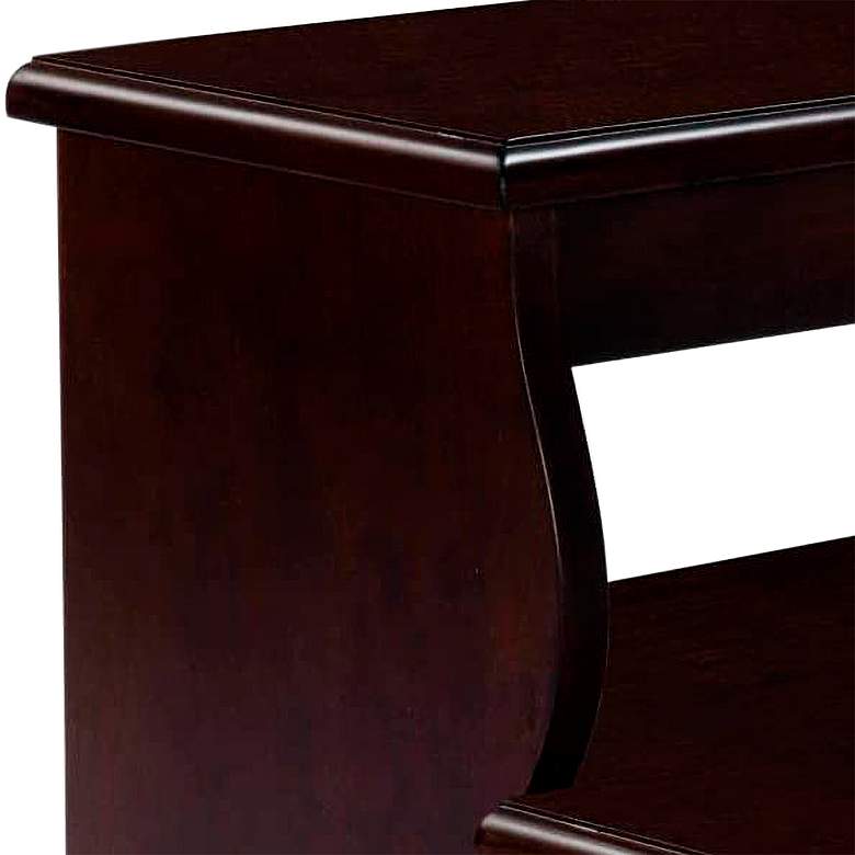 Image 3 Plantation Cherry Veneered Step Stool more views