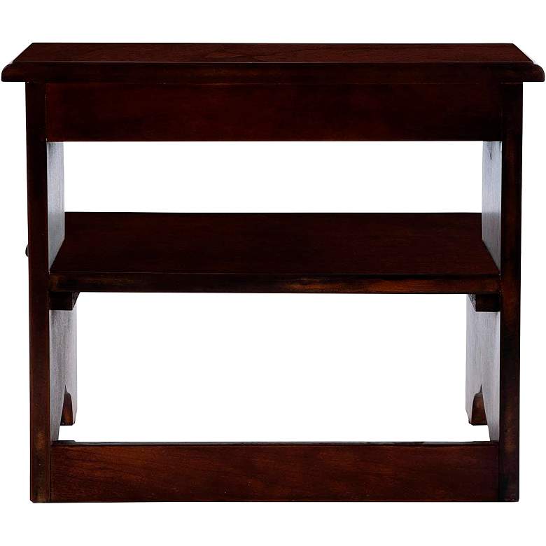 Image 4 Plantation Cherry Veneered Step Stool more views