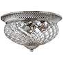 2_Plantation Collection Antique Nickel 16" Wide Ceiling Light more views