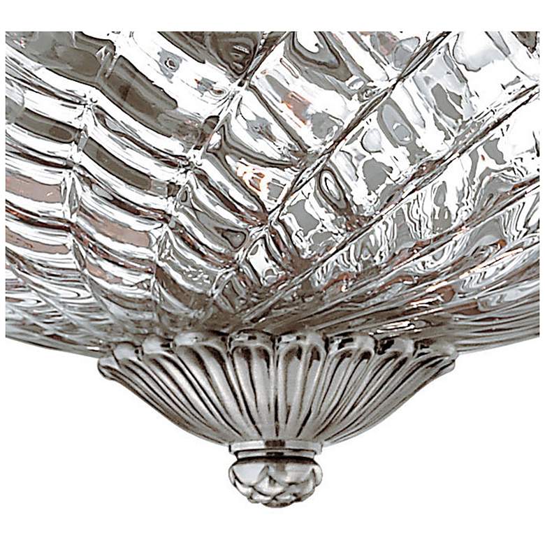Image 4 Plantation Collection Antique Nickel 16" Wide Ceiling Light more views