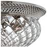 5_Plantation Collection Antique Nickel 16" Wide Ceiling Light more views