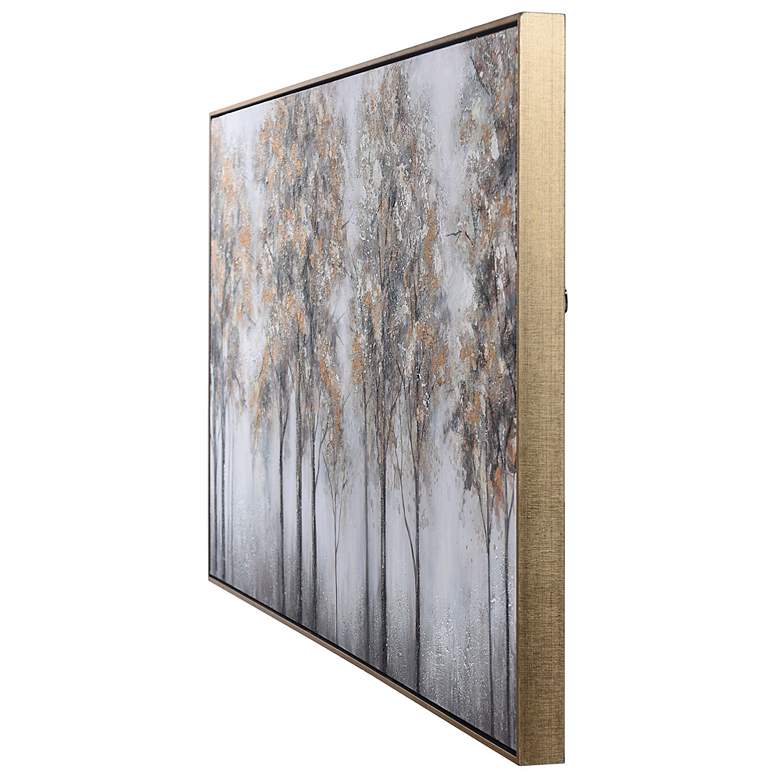 Image 2 Plantation Trees Hand Painted Framed Canvas Art more views