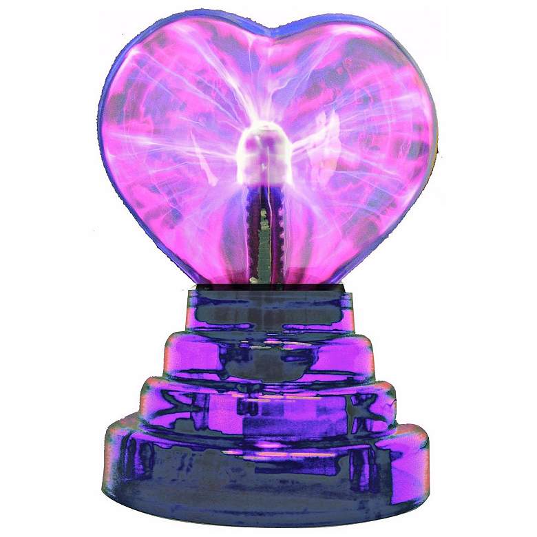Image 1 Plasma Heart Accent Lamp