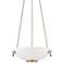 Plaster No.2 18" Wide Aged Brass Pendant Light