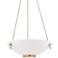Plaster No.2 24" Wide Aged Brass Pendant Light