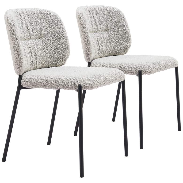 Image 1 Plat Dining Chair Gray