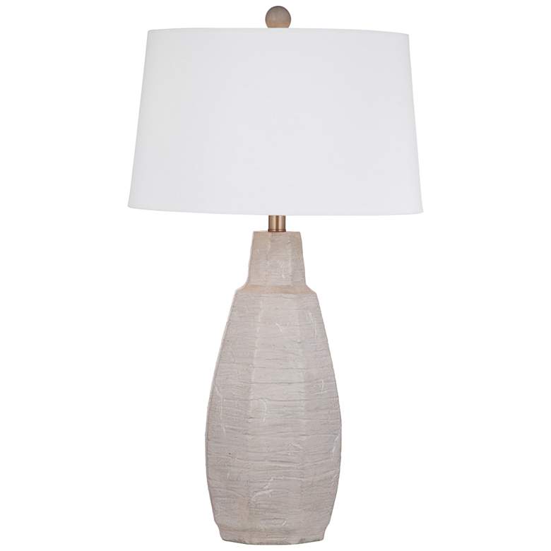 Image 2 Plata White-Washed Vase Table Lamp