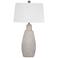 Plata White-Washed Vase Table Lamp