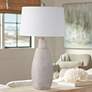 Plata White-Washed Vase Table Lamp