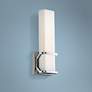 Platinum Collection Axis 13" High Chrome LED Wall Sconce