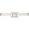Platinum Collection Baton 25 1/4" Wide Chrome LED Bath Light