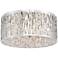 Platinum Collection Grotto 15 3/4" Wide Chrome Ceiling Light