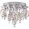 Platinum Ella 16 1/2"W Polished Chrome Ceiling Light