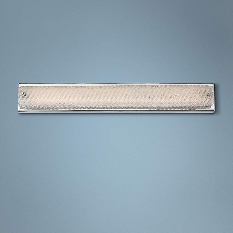 Image 1 Platinum Endless 28 3/4" Wide Chrome LED Bathroom Lighting