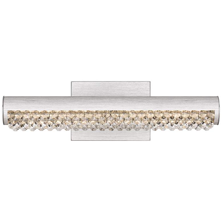 Image 1 Platinum Kimber 16 1/2 inch Wide Brushed Aluminum LED Bath Light