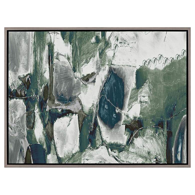 Image 2 Play Place II 44 inch Wide Framed Giclee Canvas Wall Art