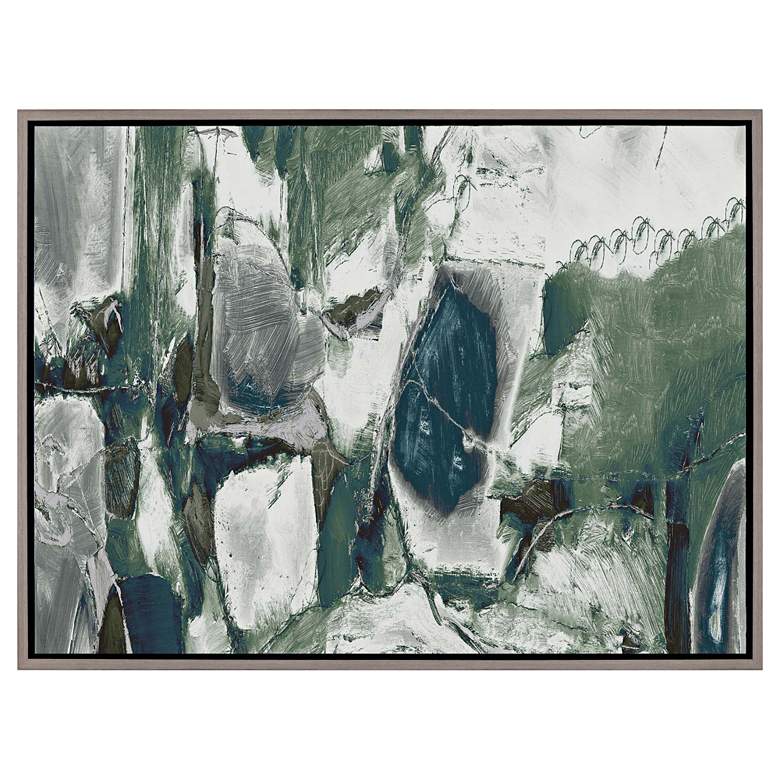 Image 1 Play Place II 44" Wide Framed Giclee Canvas Wall Art